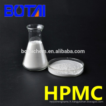 Agent rhéologique Hydroxypropyl Methyl Cellulose HPMC pour gypse et mortier